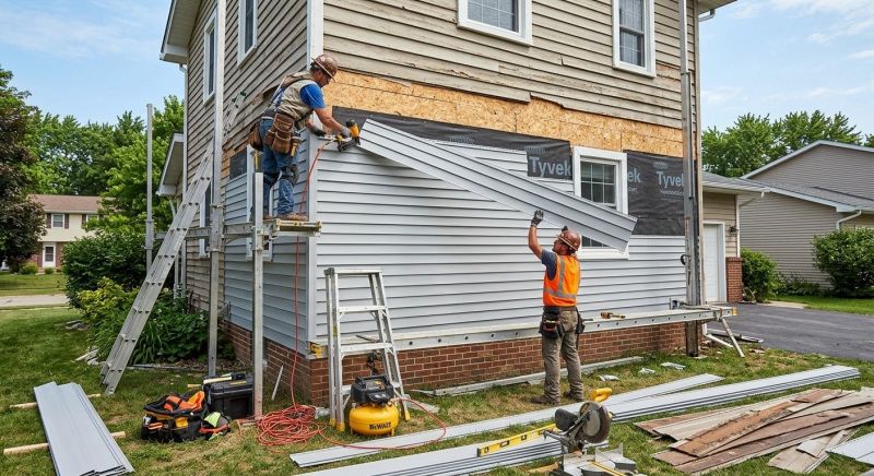 Polymer Siding Installation in Johnston County, NC