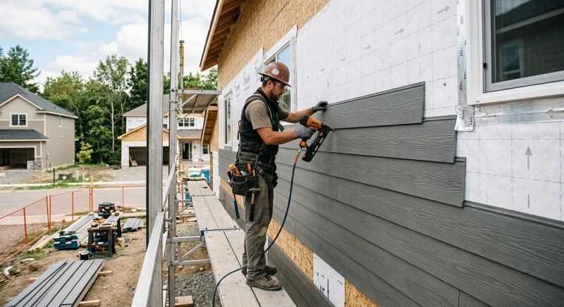 Polymer Siding Installation in Johnston County, NC