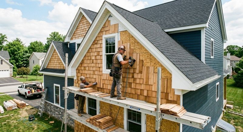 Shake Siding Installation in Raleigh, NC
