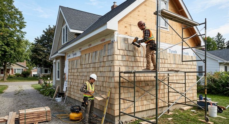 Shake Siding Installation in Wake Forest, NC
