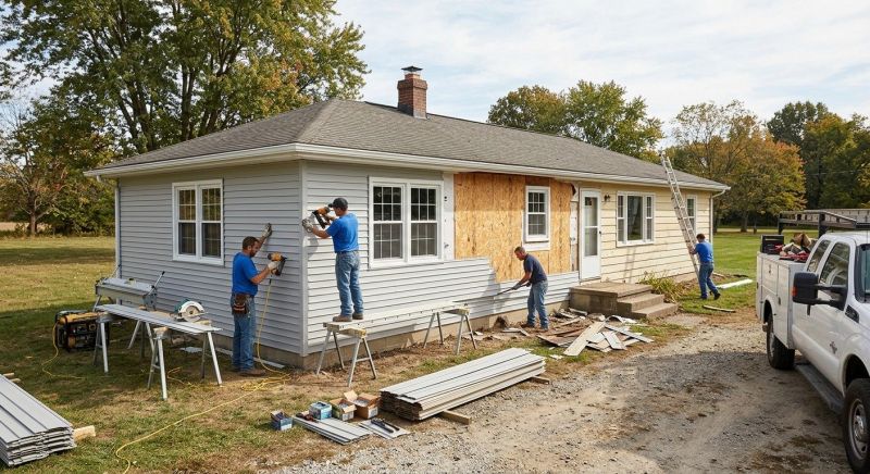 Siding Replacement in Wake Forest, NC