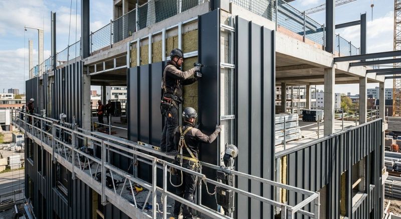 Steel Cladding Installation in Johnston County, NC