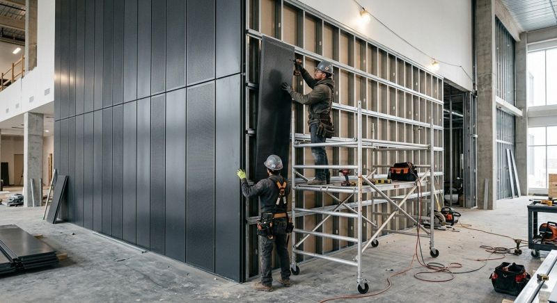 Steel Cladding Installation in Johnston County, NC