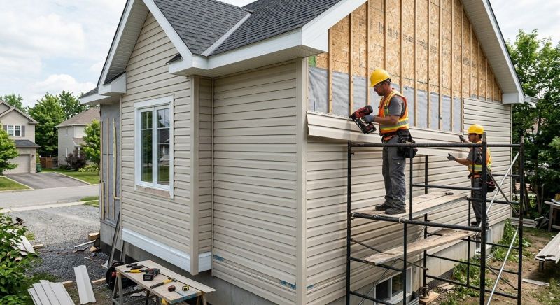 Synthetic Siding Installation in Johnston County, NC