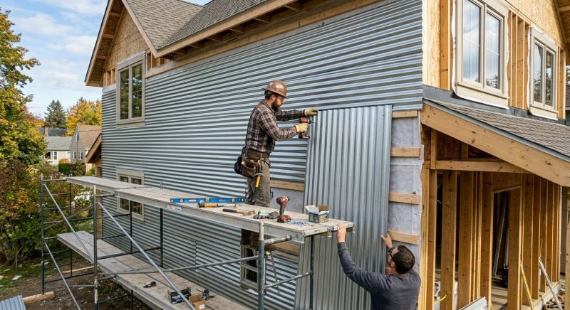 Tin Siding Installation in Johnston County, NC