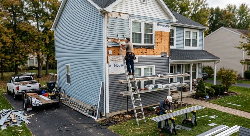 Vinyl Siding Installation in Harnett County, NC