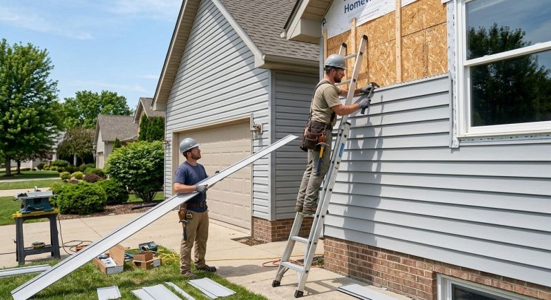 Vinyl Siding Installation in Johnston County, NC