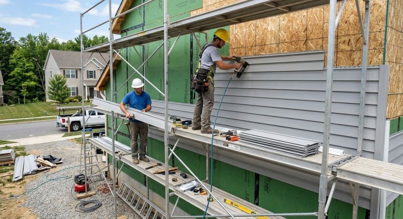 Vinyl Siding Installation in Wendell, NC