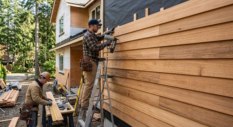 Wood Barn Siding Installation in Johnston County, NC