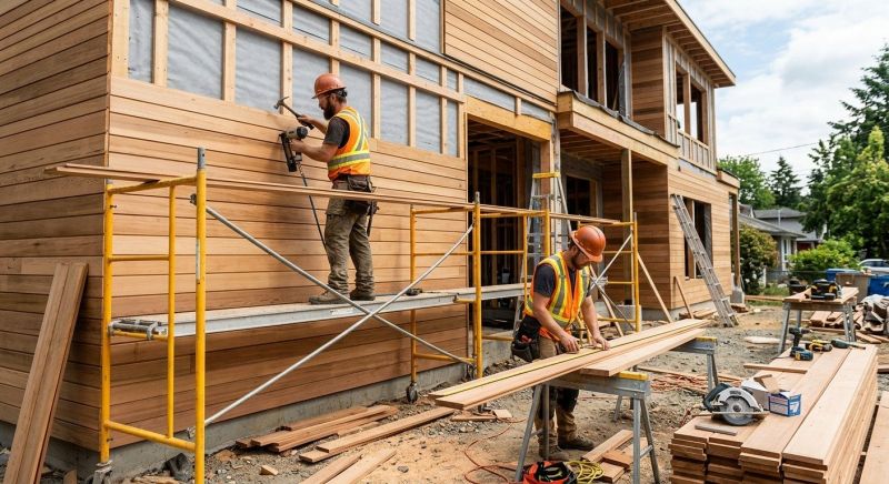 Wood Cladding Installation in Dunn, NC