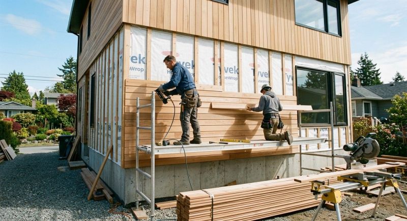 Wood Cladding Installation in Dunn, NC