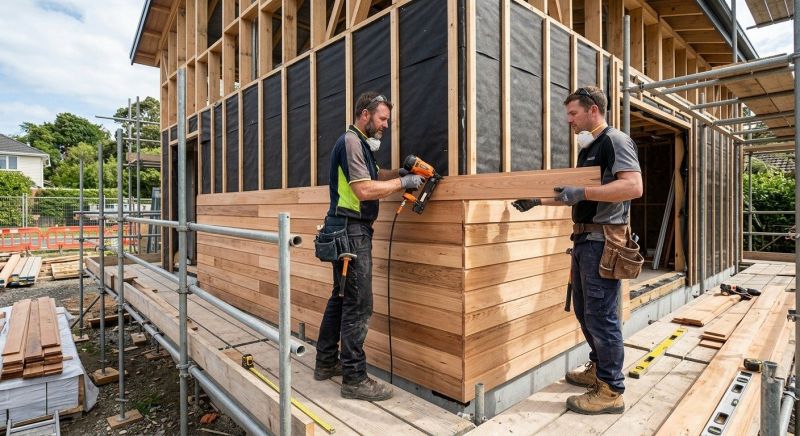Wood Cladding Installation in Middlesex, NC