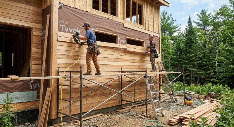 Wood Siding Installation in Angier, NC
