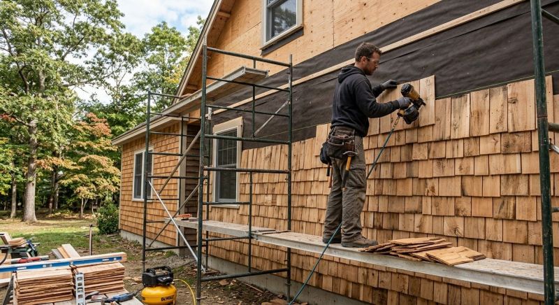 Wood Siding Installation in Kenly, NC
