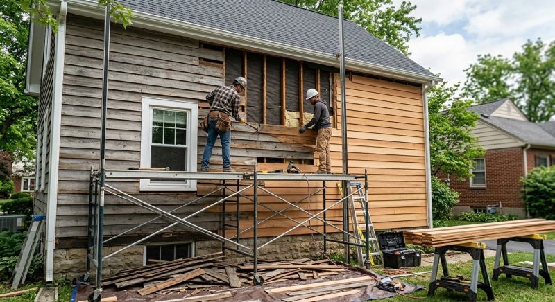 Wood Siding Replacement in Fuquay Varina, NC