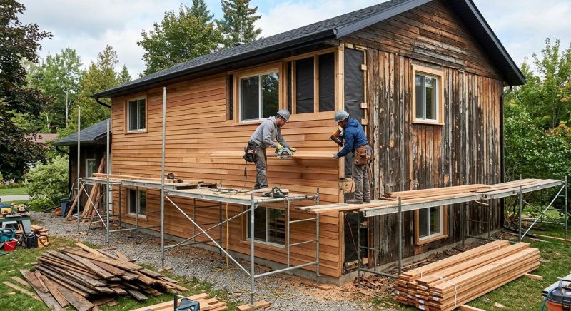 Wood Siding Service in Apex, NC